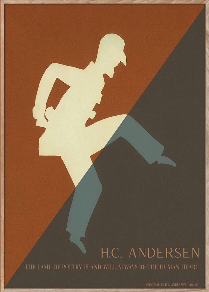 Affiches - H.C. Andersen Poster - Leafs & Grapes - CHICURA COPENHAGEN