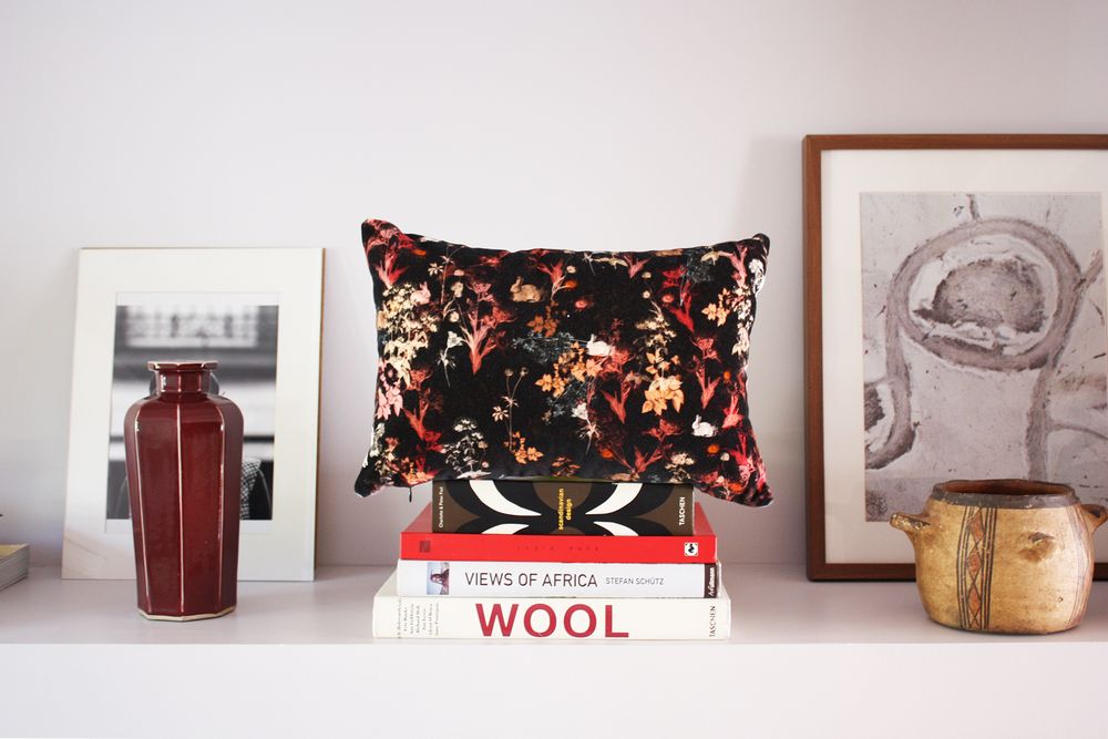 Fabric cushions - MAGICAL BUNNY velvet cushion - MY FRIEND PACO
