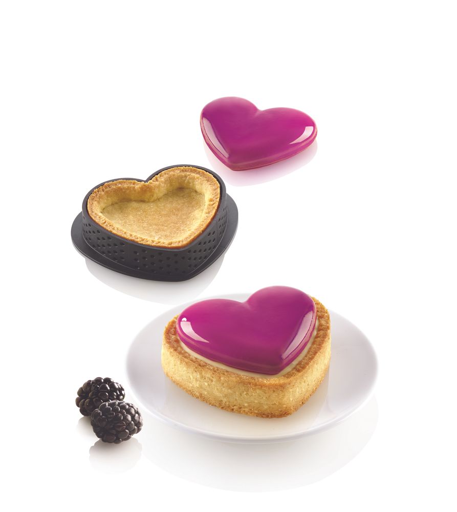 Molds - LITTLE LOVE MINI PIE KIT - SILIKOMART S.R.L.