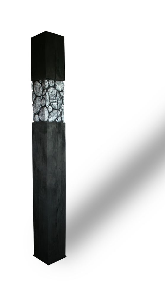 Sculptures, statuettes et miniatures - Totem Vaalbara - LE BOIS D'YLVA CREATION CRAKŬ