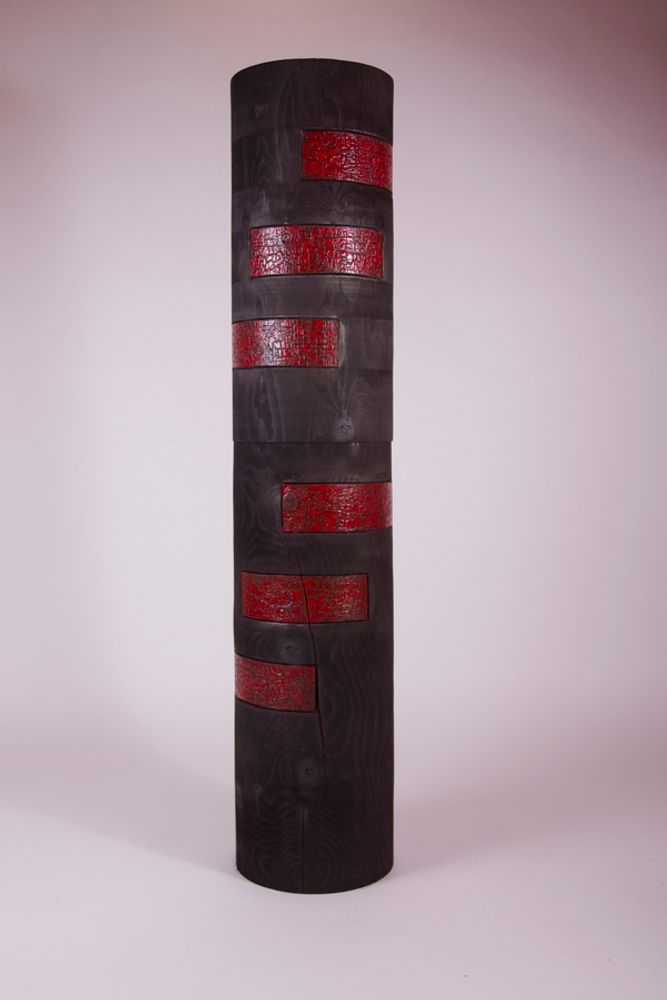 Sculptures, statuettes and miniatures - sculpture Totem Danaide - LE BOIS D'YLVA CREATION CRAKŬ