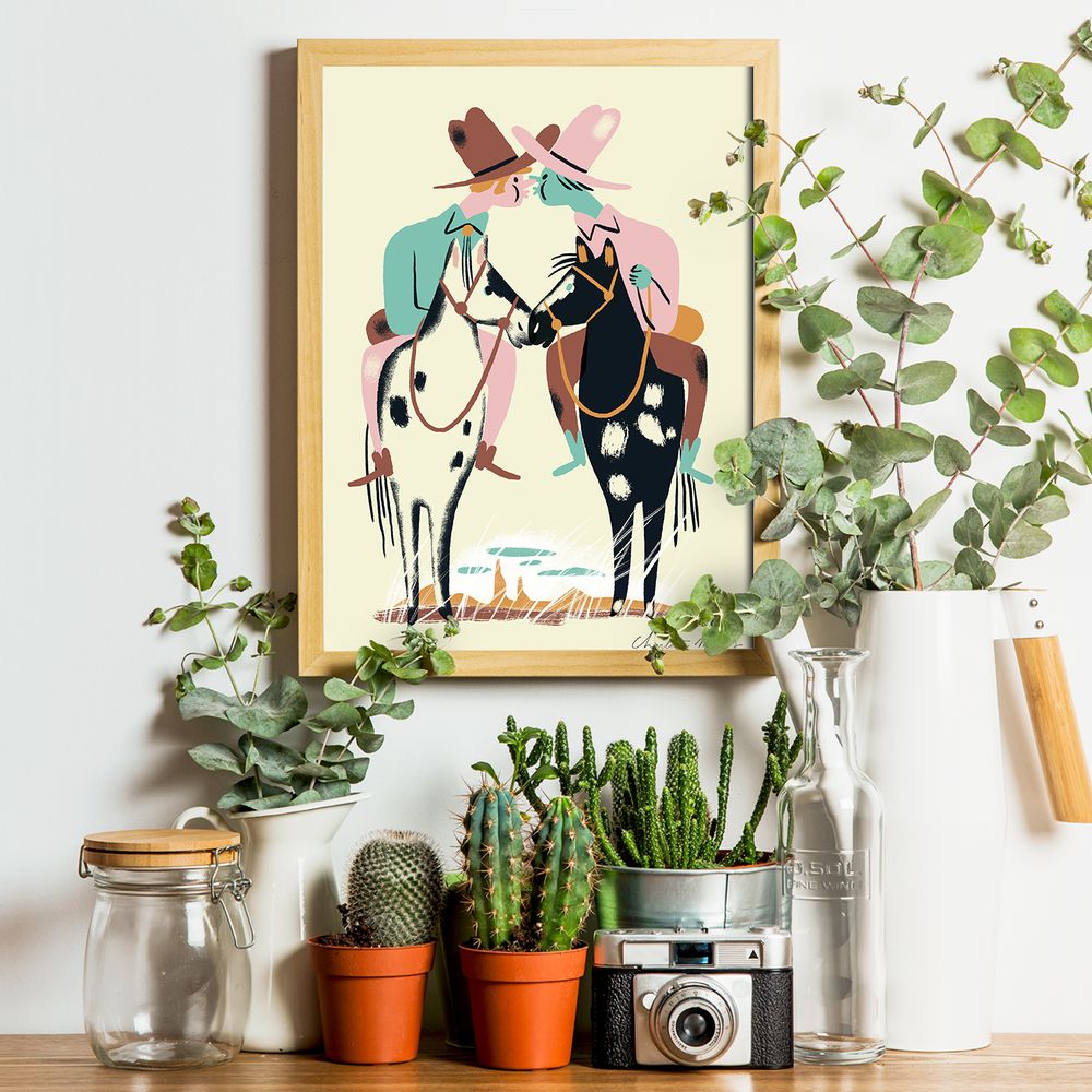 Office design and planning - Art Print - Movies with Charlotte Molas - SERGEANT PAPER