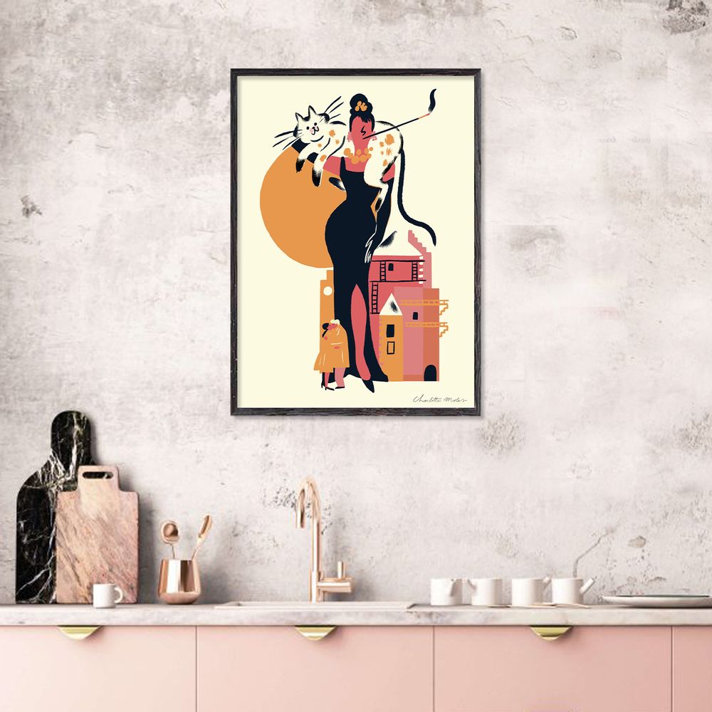 Office design and planning - Art Print - Movies with Charlotte Molas - SERGEANT PAPER