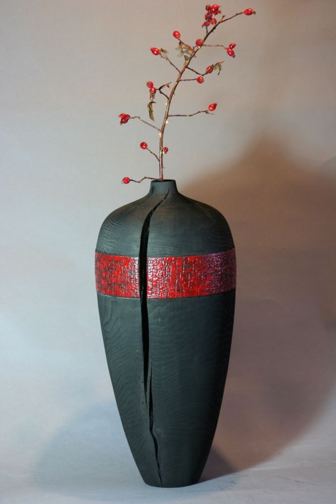 Objets de décoration - Vase Amphore - LE BOIS D'YLVA CREATION CRAKŬ