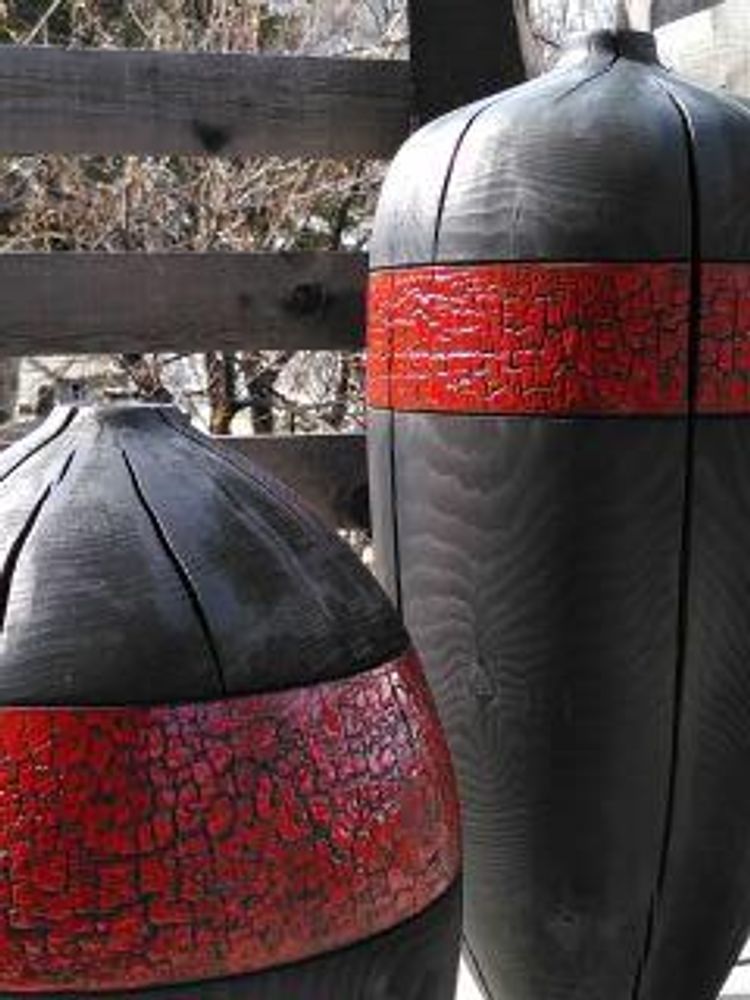 Objets de décoration - Vase Amphore - LE BOIS D'YLVA CREATION CRAKŬ