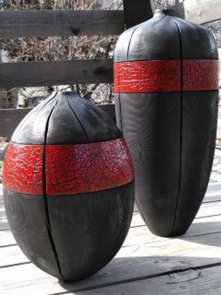 Objets de décoration - Vase Amphore - LE BOIS D'YLVA CREATION CRAKŬ