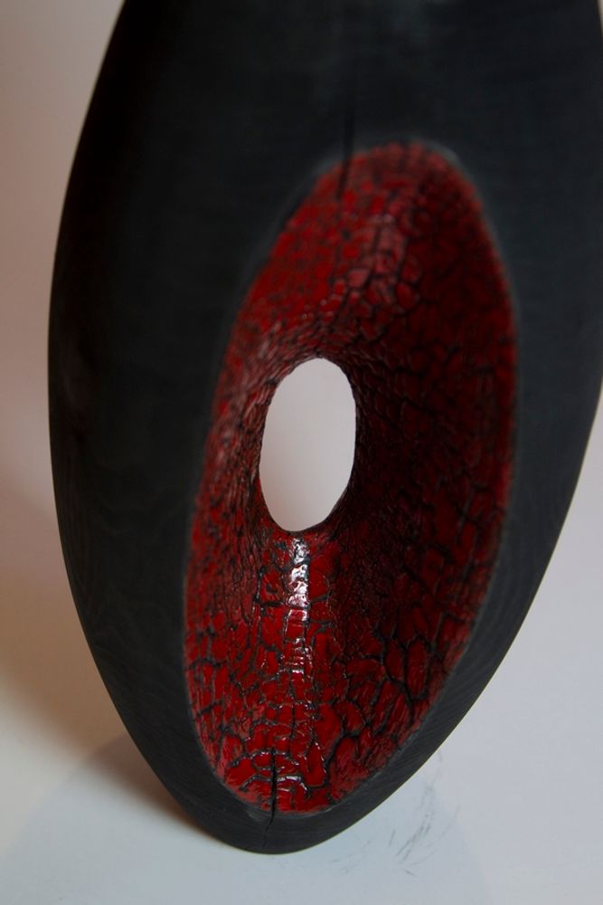 Sculptures, statuettes et miniatures - Vase Salmanazar Contraste - LE BOIS D'YLVA CREATION CRAKŬ