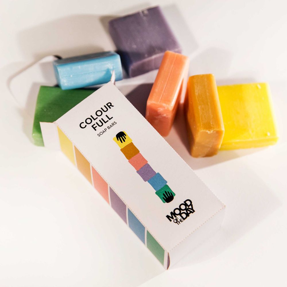 Gifts - MOOD OF THE DAY SCENT SERIES - BOX OF 6X50g SOAPS - MOOD OF THE DAY