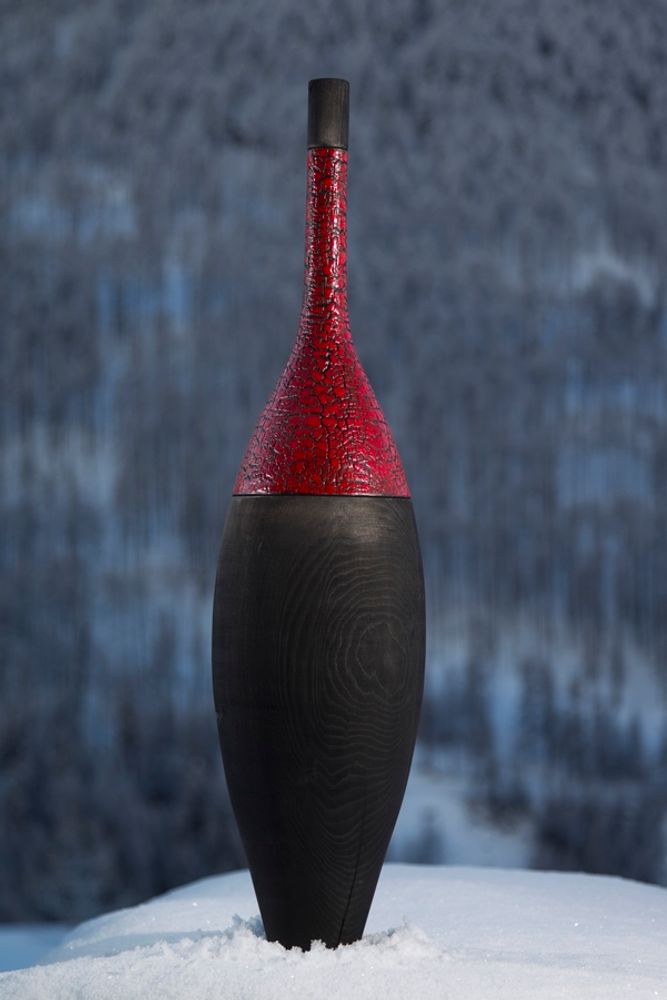 Vases - Vase Salmanazar 2 - LE BOIS D'YLVA CREATION CRAKŬ