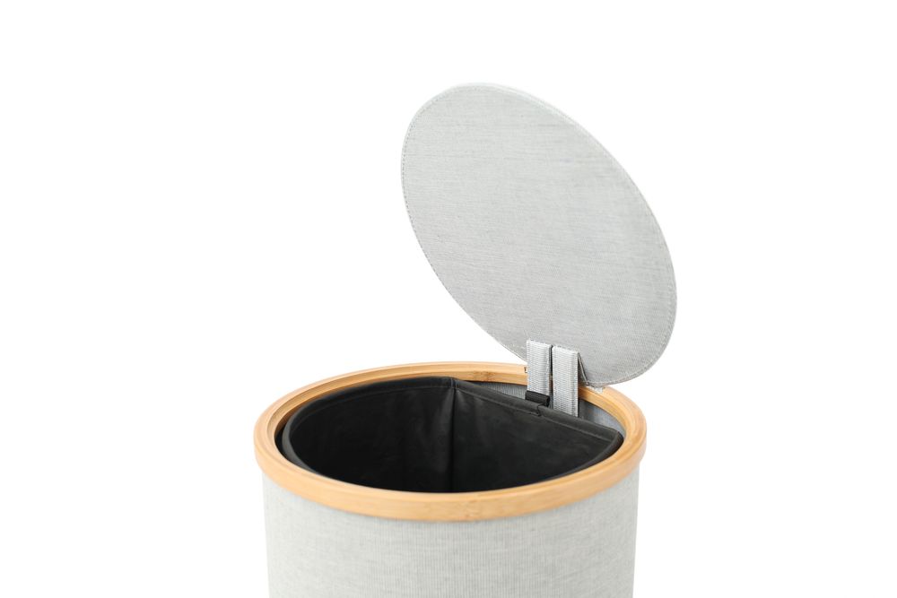 Office furniture and storage - POMP Pedal Trash Bin - Fabric veneer - GUDEE