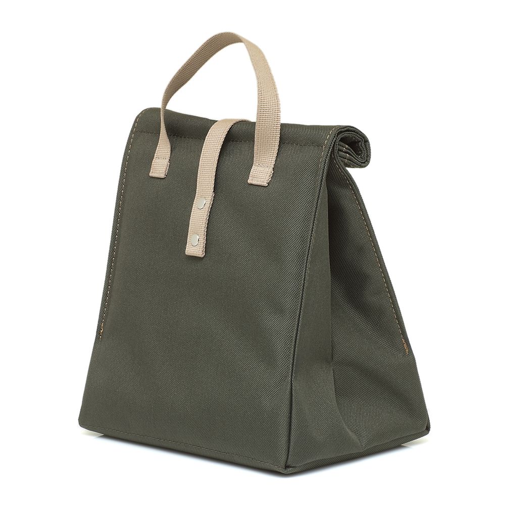 Cadeaux - Sac Isotherme à Repas Olive avec bracelet beige The Original Lunchbag - THE LUNCHBAGS