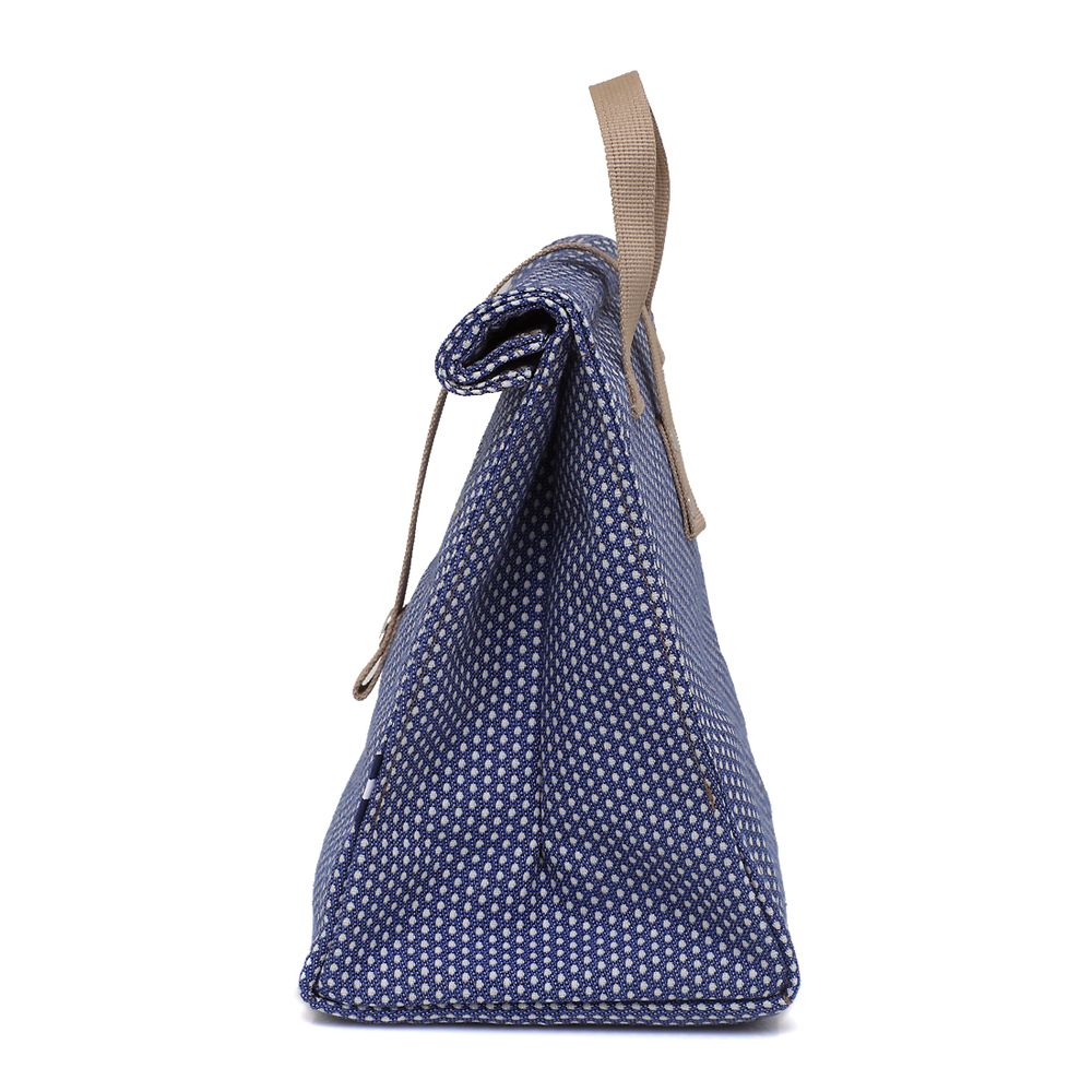 Cadeaux - Sac Isotherme à Repas Pois avec sangle beige The Original Lunchbag - THE LUNCHBAGS