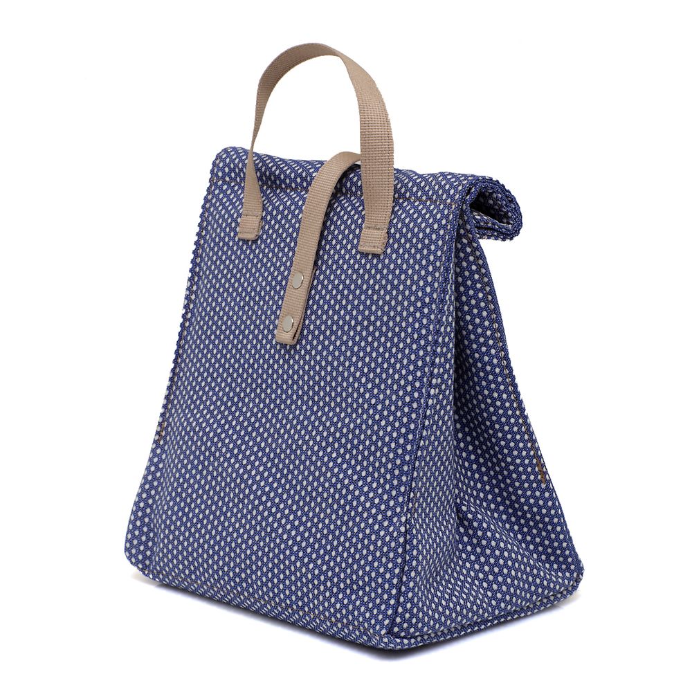 Cadeaux - Sac Isotherme à Repas Pois avec sangle beige The Original Lunchbag - THE LUNCHBAGS