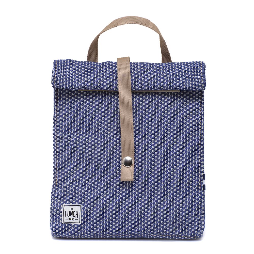Cadeaux - Sac Isotherme à Repas Pois avec sangle beige The Original Lunchbag - THE LUNCHBAGS