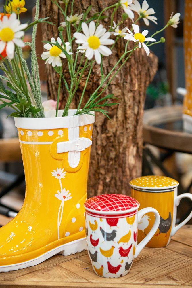 Vases - Vases boots flowers and mugs Josie  - AMADEUS