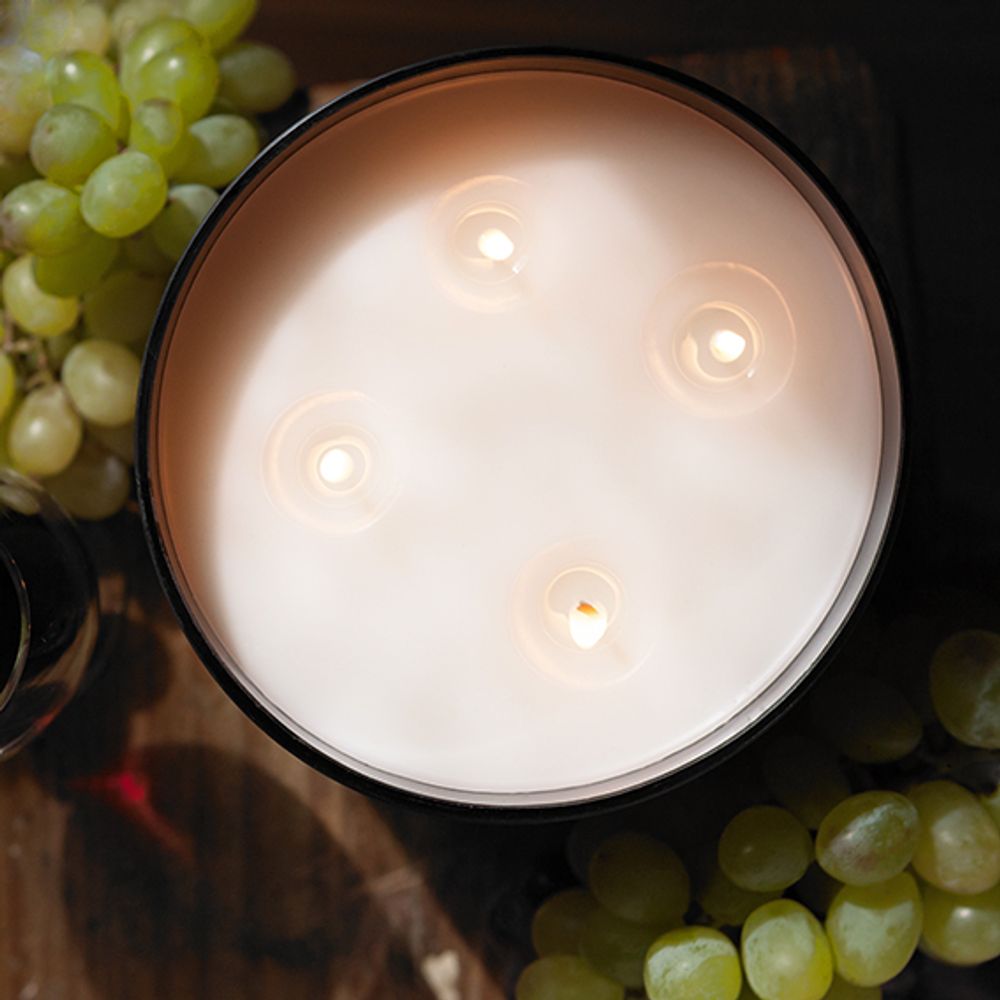 Bougies - Portus Cale Bougie à quatre mèches Rouge rubis - CASTELBEL