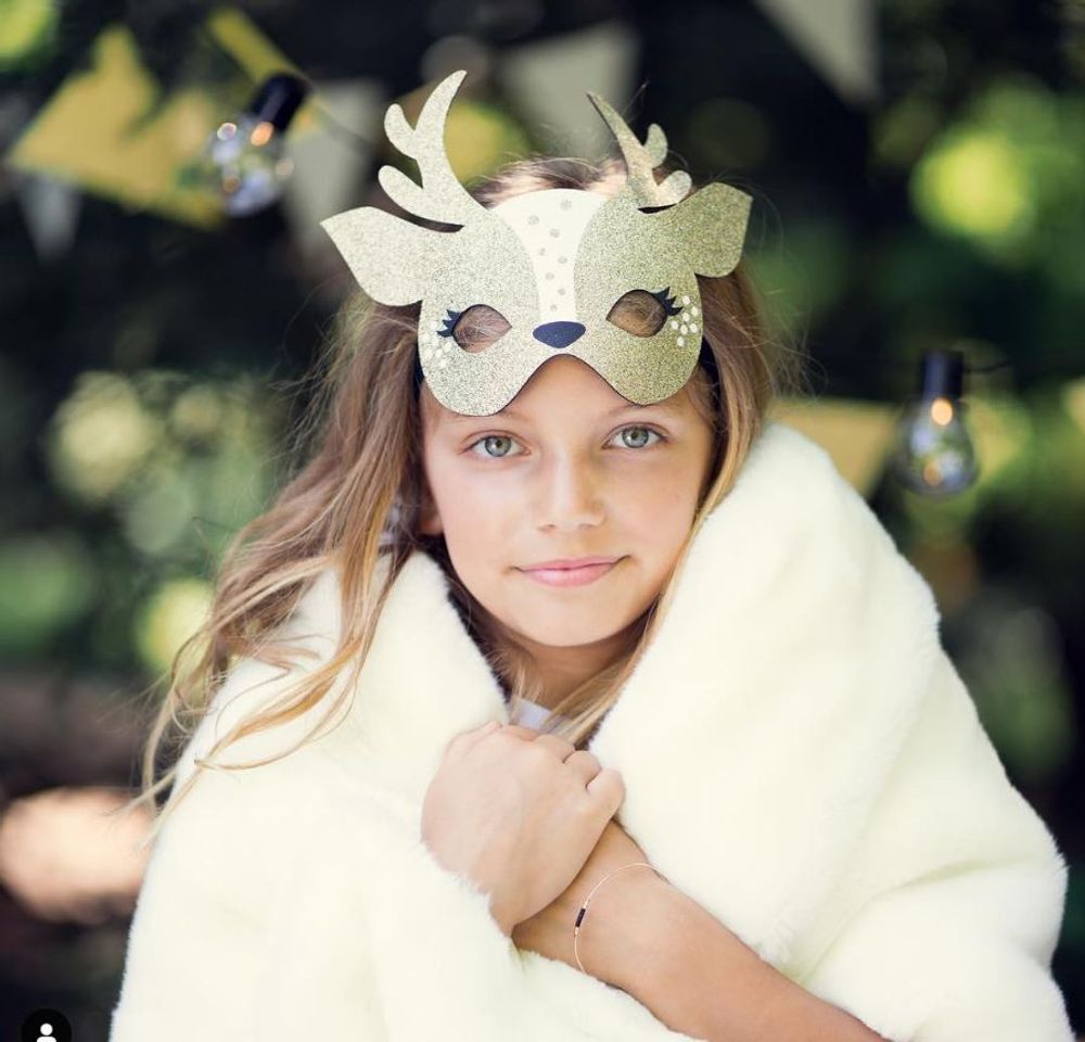 Fête pour enfant - Déguisement Faon fille ( masque & tutu) - OBI OBI