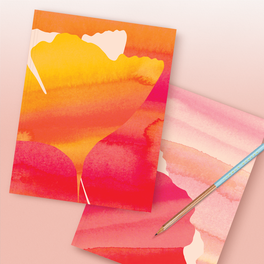 Stationery - Ginkgo Soleil - Luxury Artist Sketchbooks - COMMON MODERN