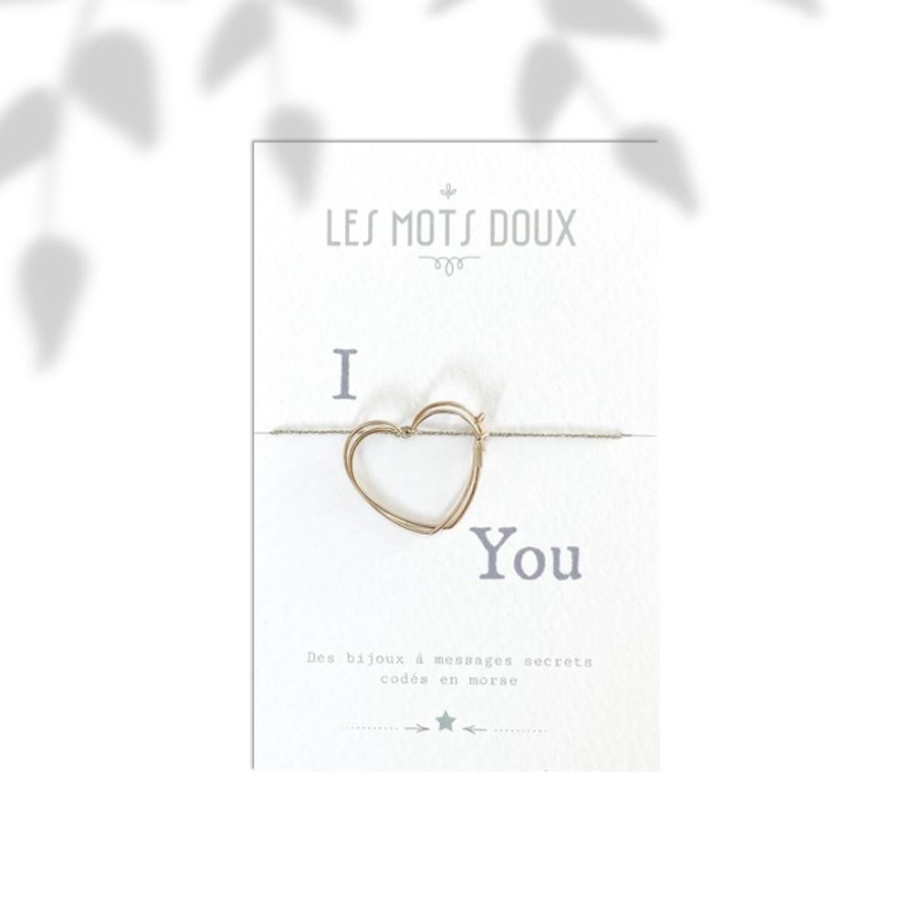 Bijoux - Boucles d'oreilles Coeur - LES MOTS DOUX