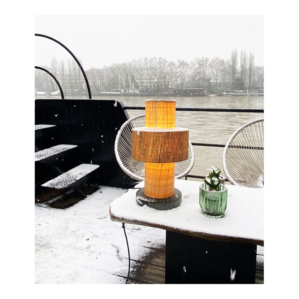 Outdoor decorative accessories - Mada outdoor lamp - ATELIER ANNE-PIERRE MALVAL