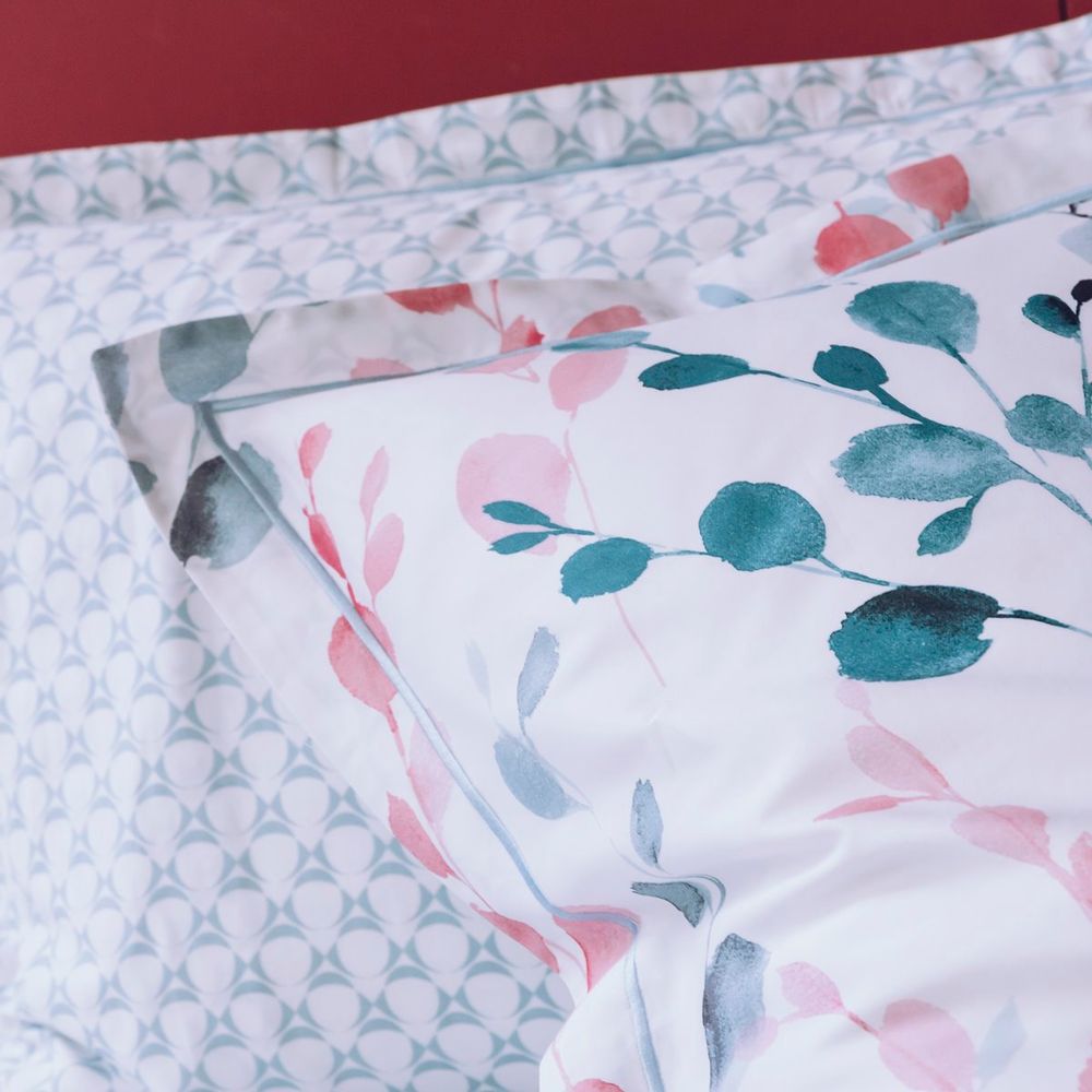Autres linges de bain - Linge de lit Sofia en satin de coton. - TRADITION DES VOSGES