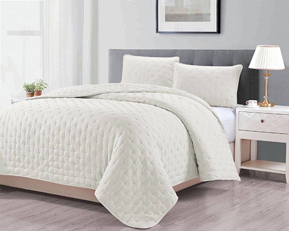Linge de lit - Sixtine Blanc / Linge de Lit - AUTREFOIS DÉCORATION