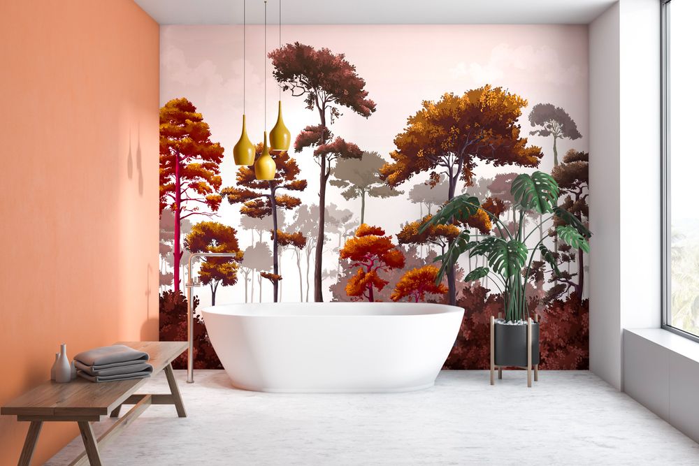 Other wall decoration - Wallpanel Matsu Automne - PAPERMINT