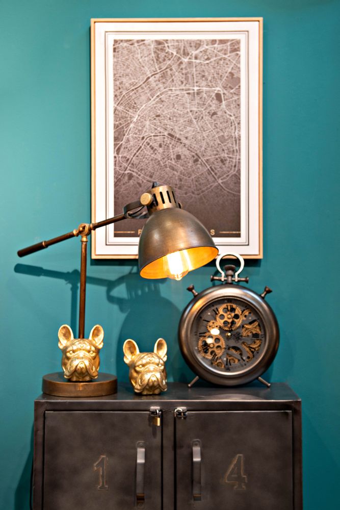 Office design and planning - Pablo desk lamp and decorative objects - AMADEUS