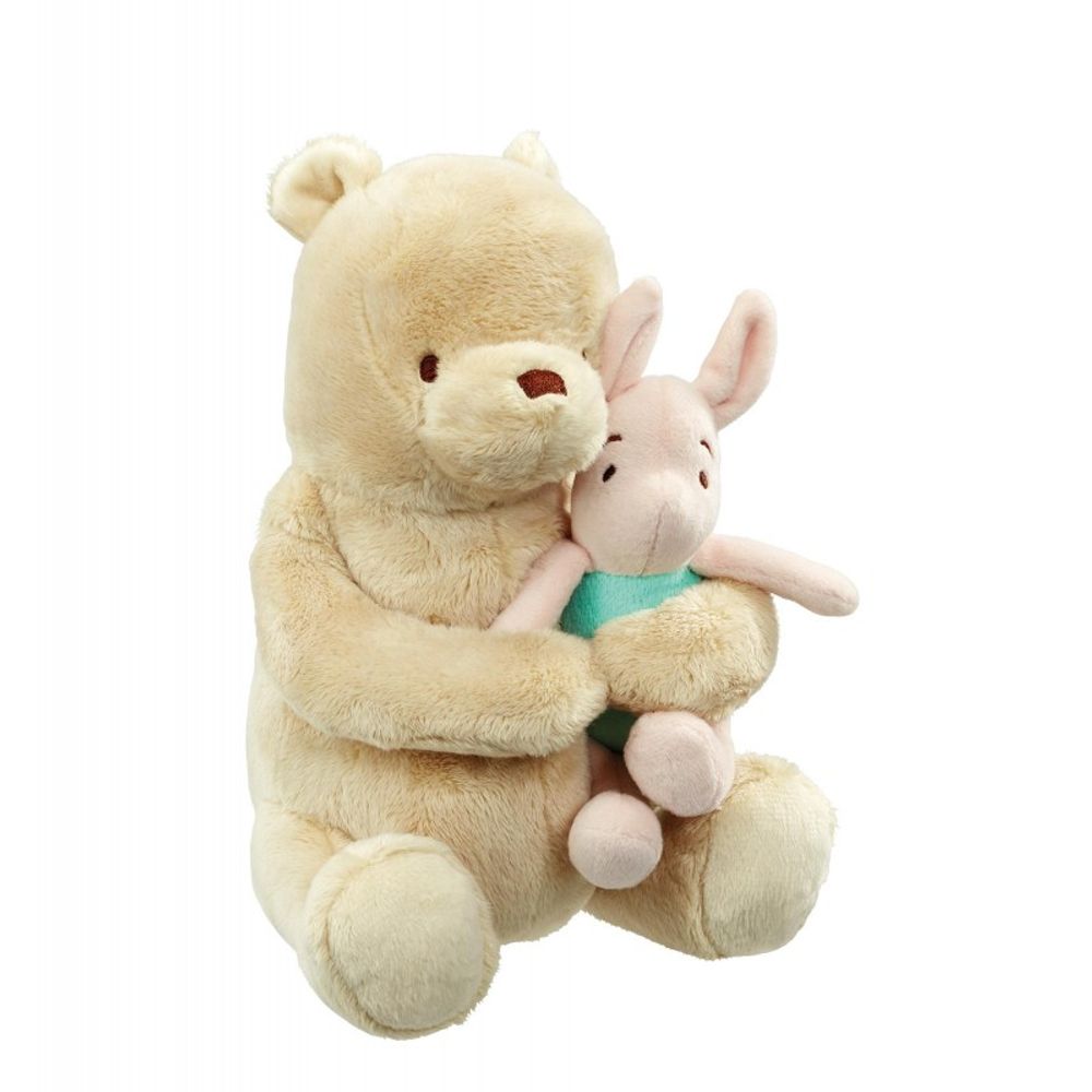 Cadeaux - Duo peluches musicales Winnie et Porcinet La Forêt des rêves bleus - PETIT POUCE FACTORY