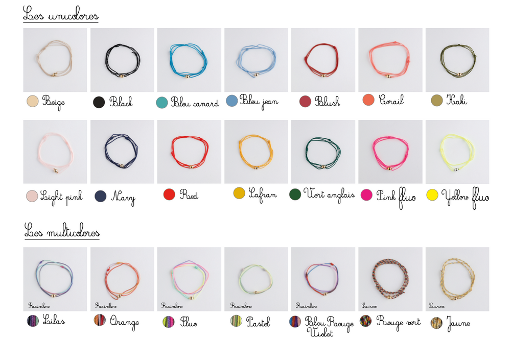 Objets personnalisables - Cordons aimantés - MIMI ROSE ATELIER