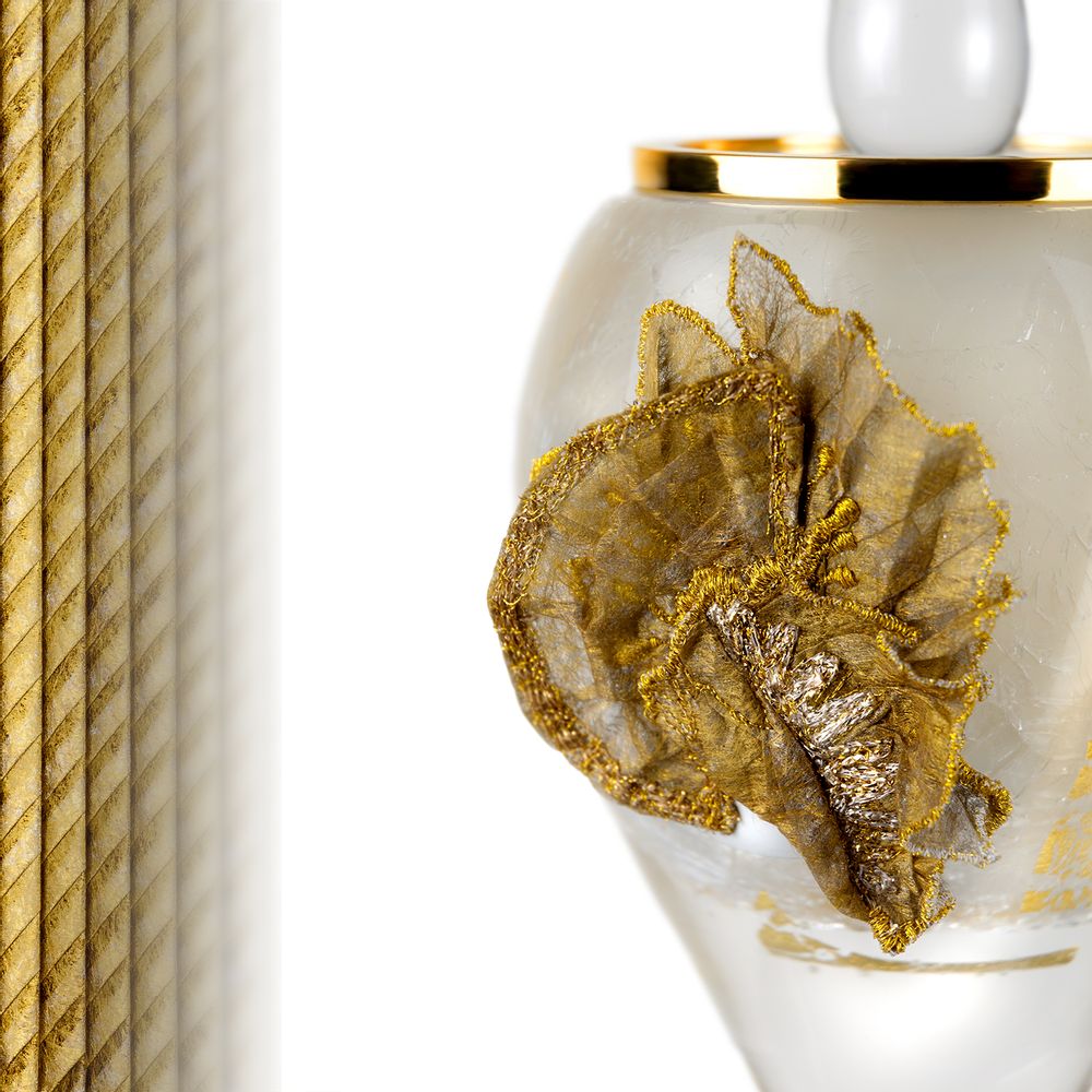 Objets personnalisables - Pôt à bougie MARQUISE - FIL-HARMONY