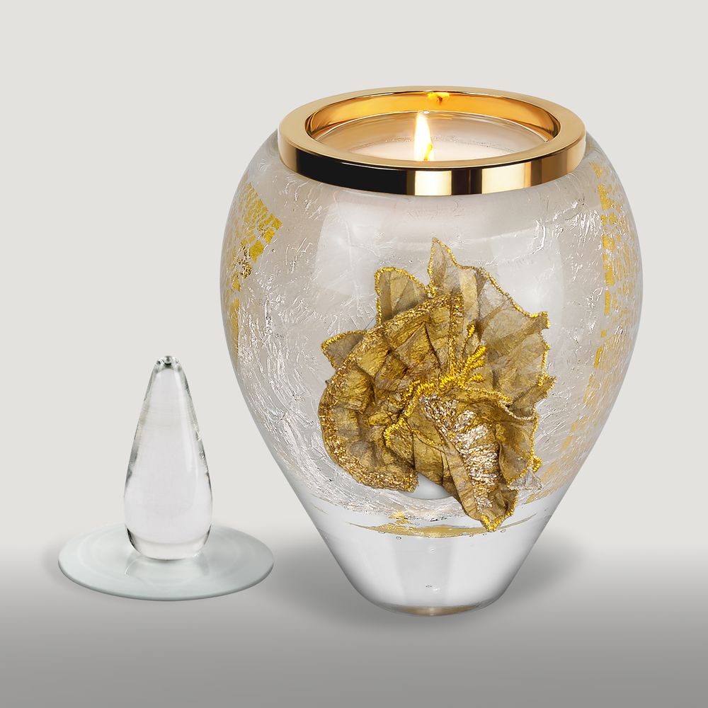Objets personnalisables - Pôt à bougie MARQUISE - FIL-HARMONY