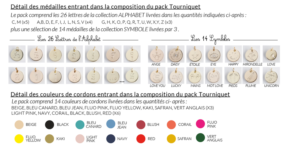 Customizable objects - Tourniquet Pack - Standard Tourniquet - MIMI ROSE ATELIER