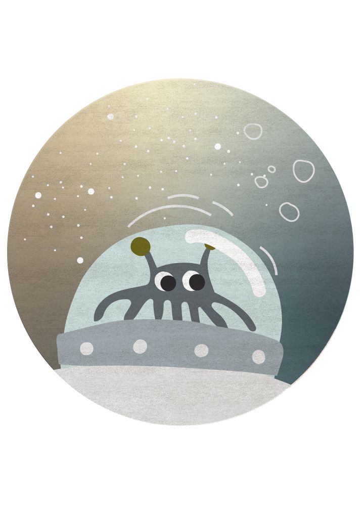 Chambres d'enfants - M. MARTION ROUND RUG - CIRCU