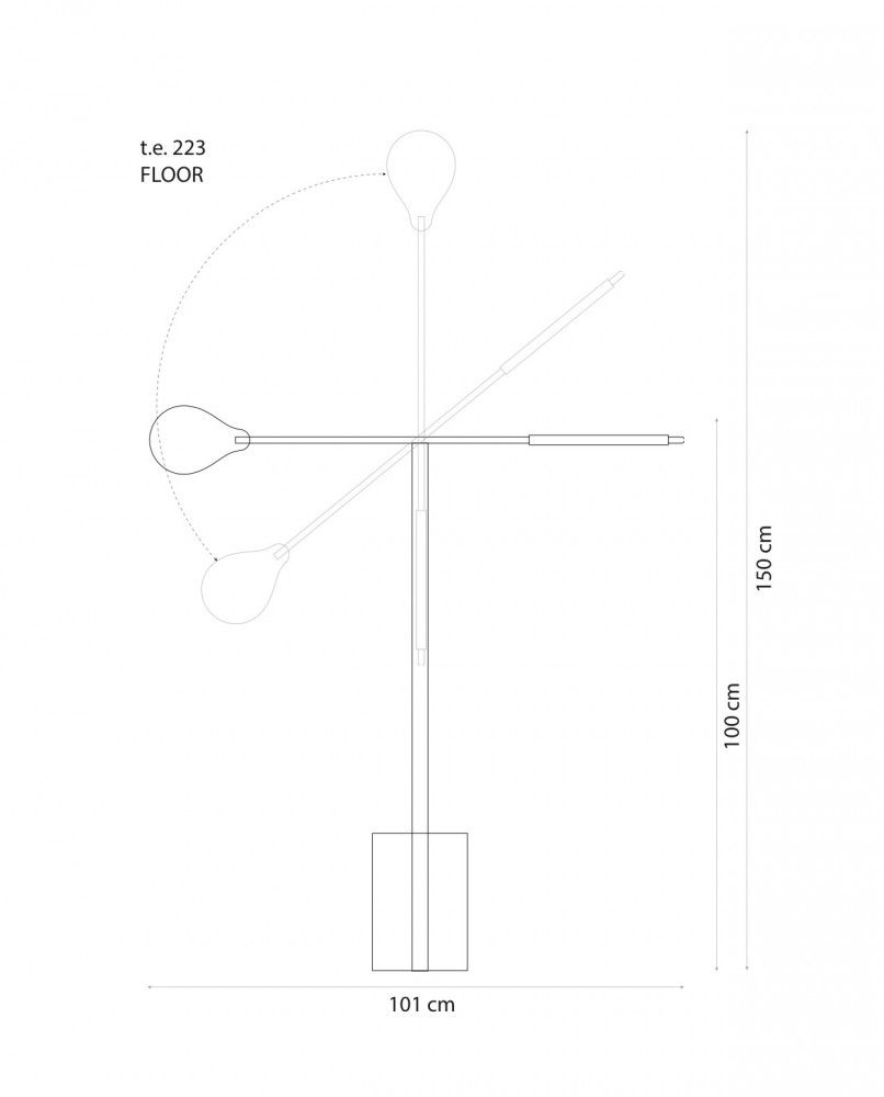 Floor lamps - Bulb Bulb Lamps - THOMAS EYCK