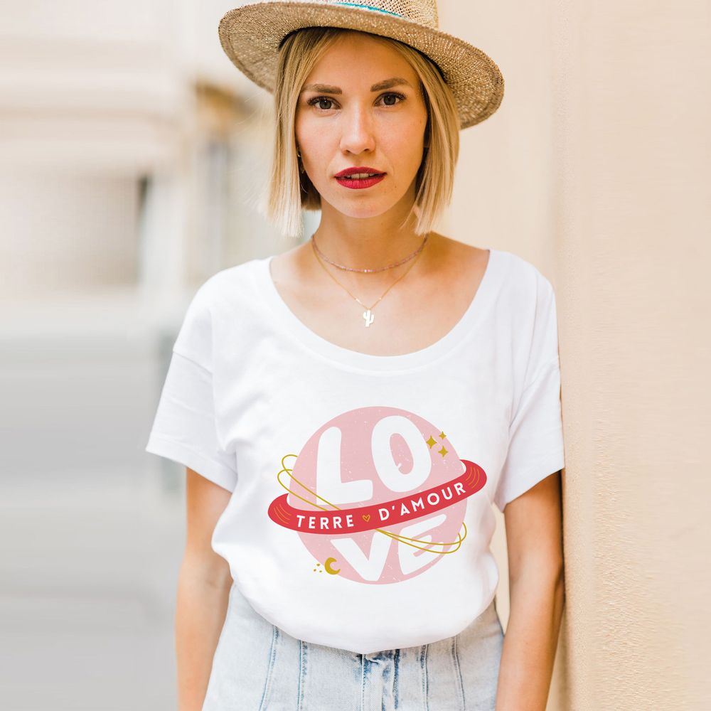 Apparel - Tshirt TERRE D'AMOUR - WAY CUSTOM