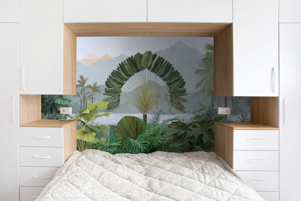 Other wall decoration - Wallpanel Amazonia Naturel - PAPERMINT