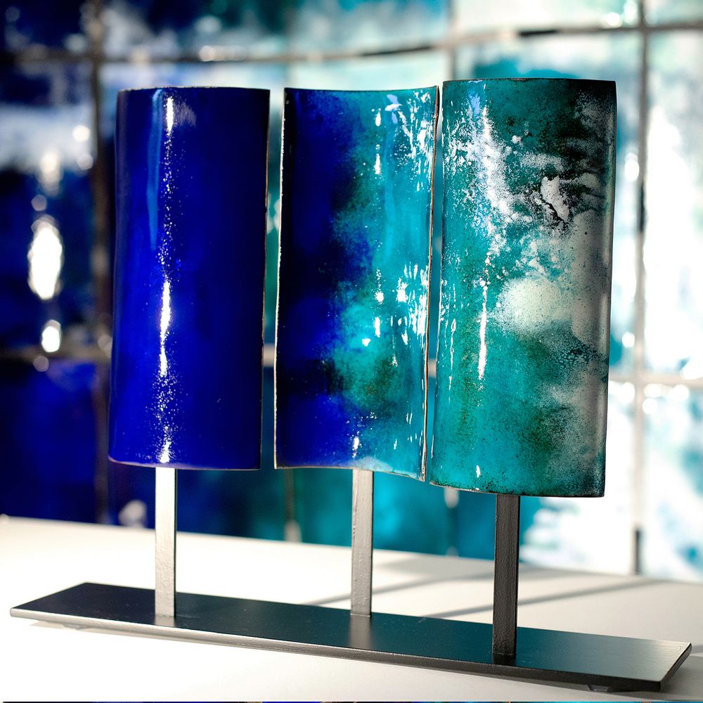 Pièces uniques - SCULPTURE - BELHARRA - ANNE DE LA FORGE - ÉMAILLEUR D'ART