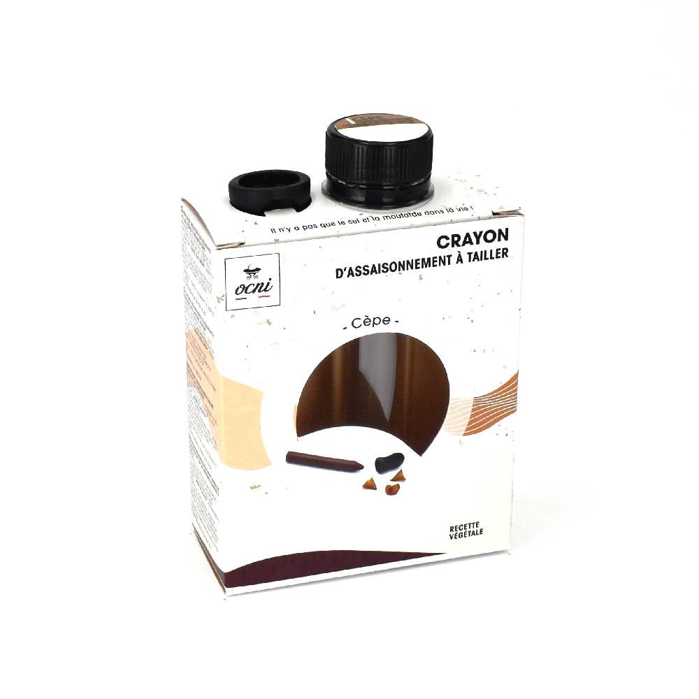 Épicerie fine - Coffret d'Assaisonnement à tailler 1 crayon - Cèpe - OCNI FACTORY