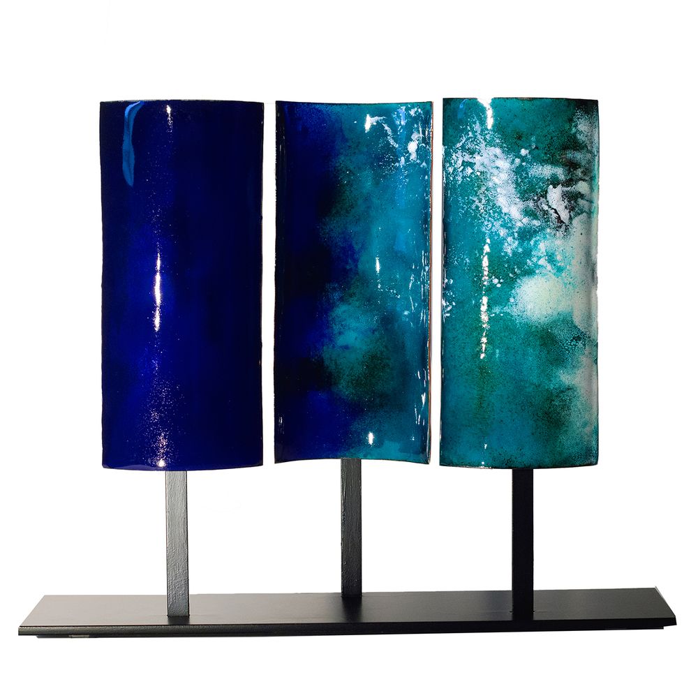 Pièces uniques - SCULPTURE - BELHARRA - ANNE DE LA FORGE - ÉMAILLEUR D'ART