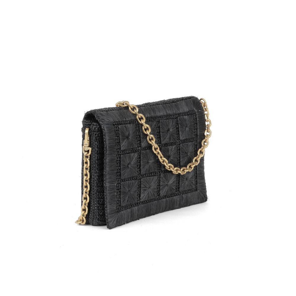 Bags and totes - JULIETTE NOIR raffia bag - SANABAY PARIS