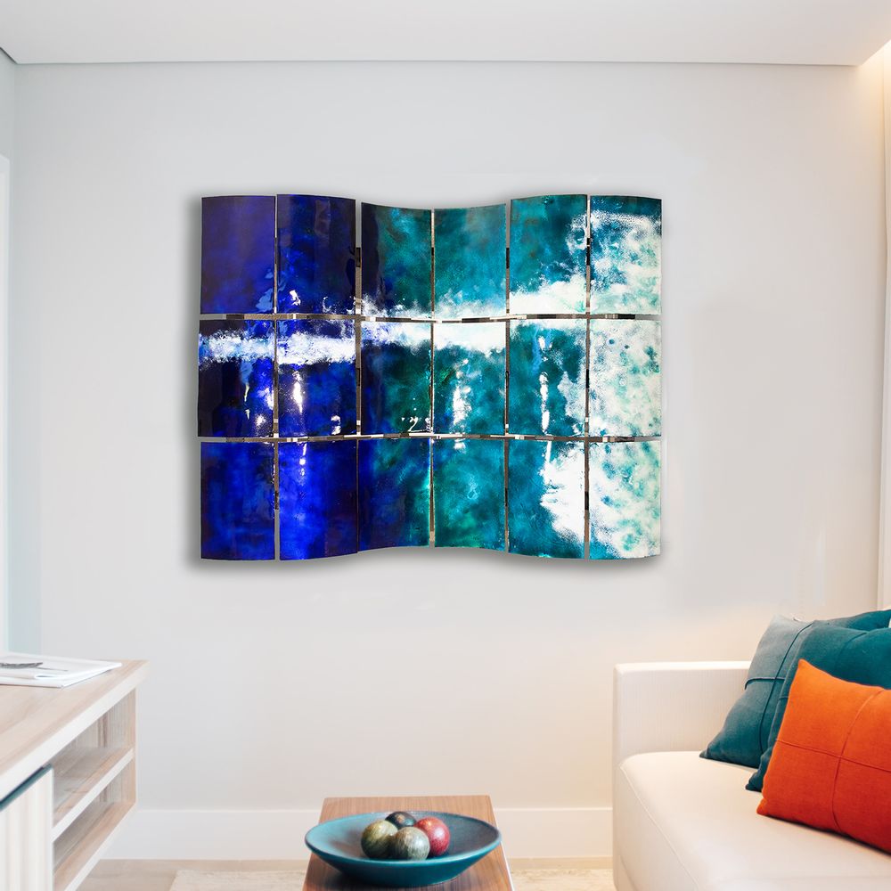 Other wall decoration - Wall decoration - BELHARRA - ANNE DE LA FORGE EMAILLEUR SUR CUIVRE