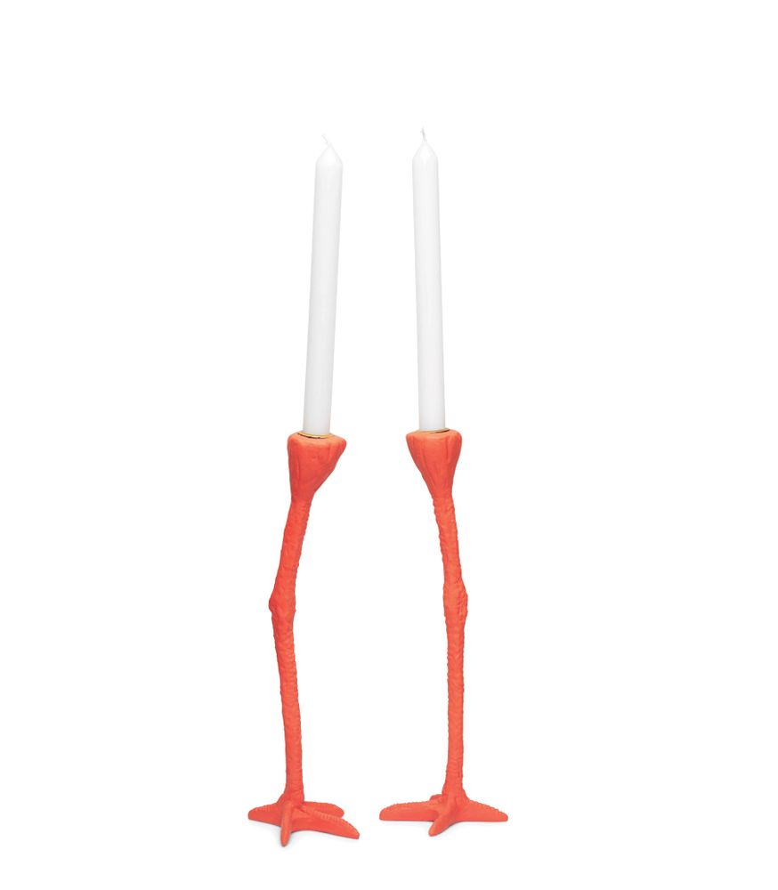 Decorative objects - Long Legs Candle Holder - Set of 2 - JASMIN DJERZIC