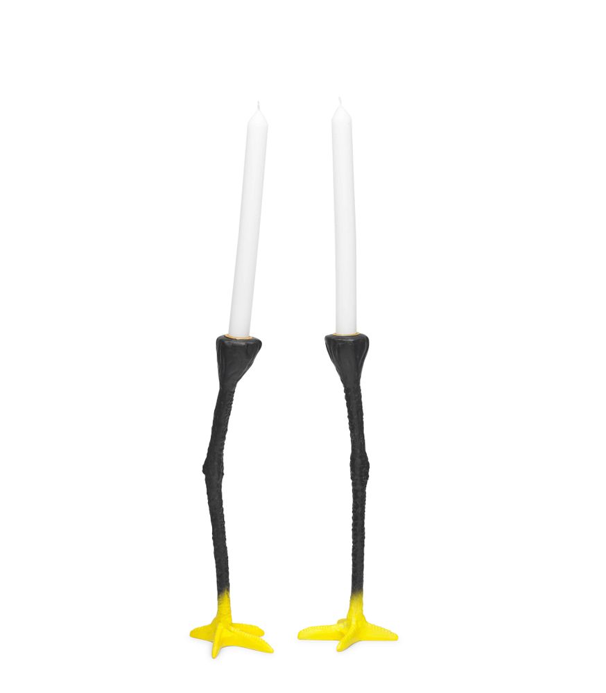Decorative objects - Long Legs Candle Holder - Set of 2 - JASMIN DJERZIC