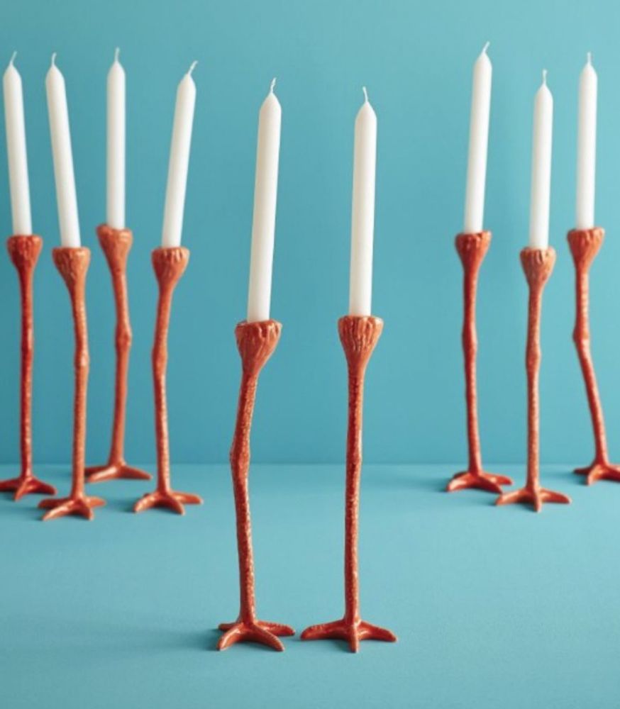Decorative objects - Long Legs Candle Holder - Set of 2 - JASMIN DJERZIC