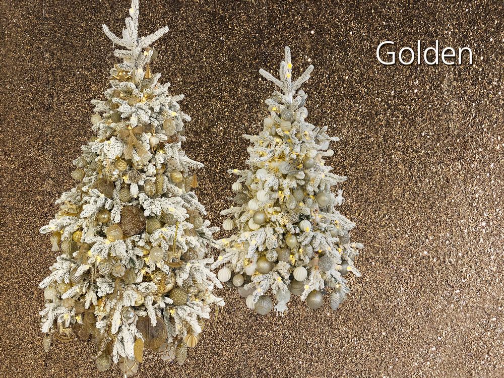 Christmas garlands and baubles - Golden garlands - SHISHI