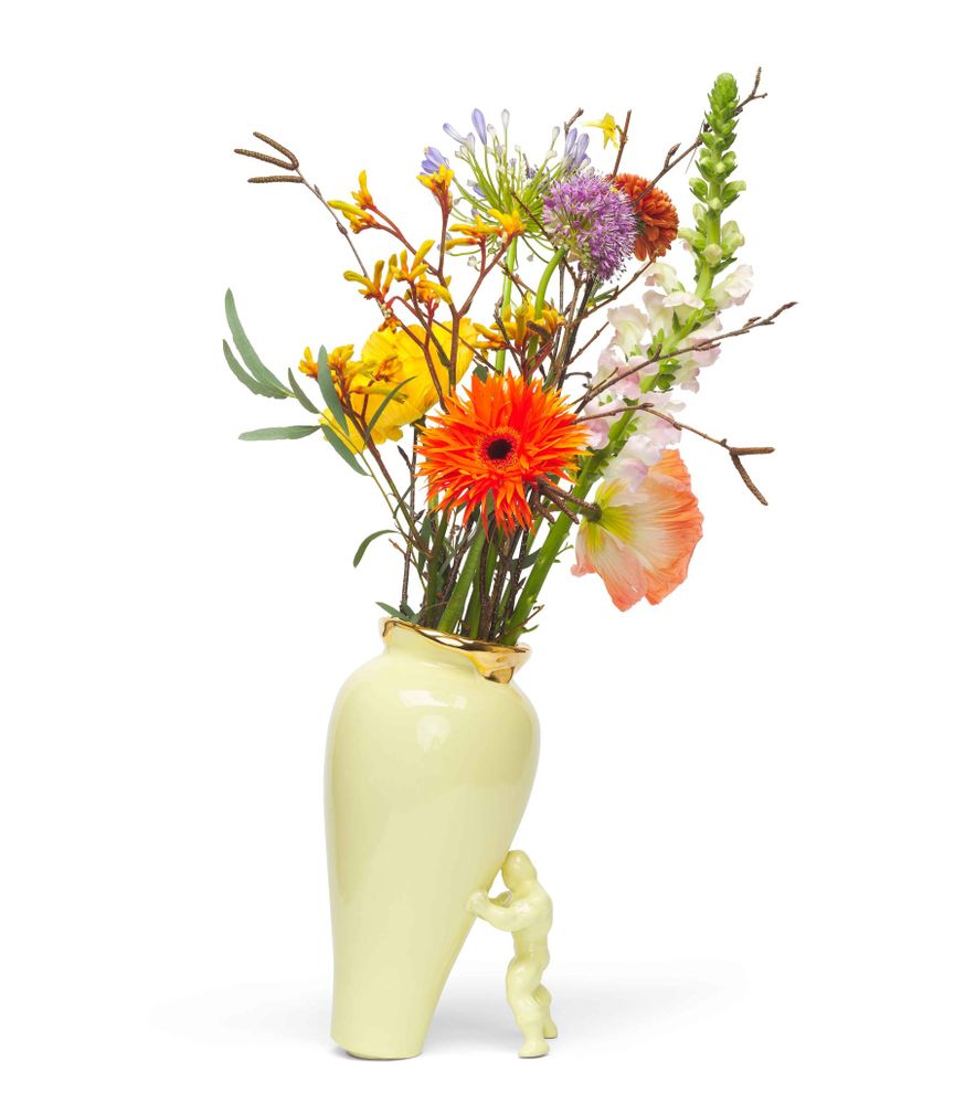 Vases - Super Hero Vase - Golden Edition - JASMIN DJERZIC