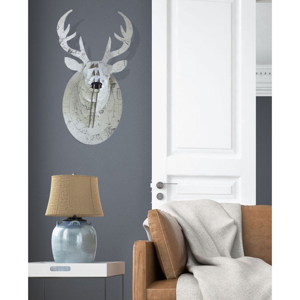 Other wall decoration - TROPHY CARTON 3D WALL DECOR, DEER, ELEPHANT, UNICORN, COW, ELAN... - SUPPLEMENT D'AM / PAPETERIE EPIGRAM