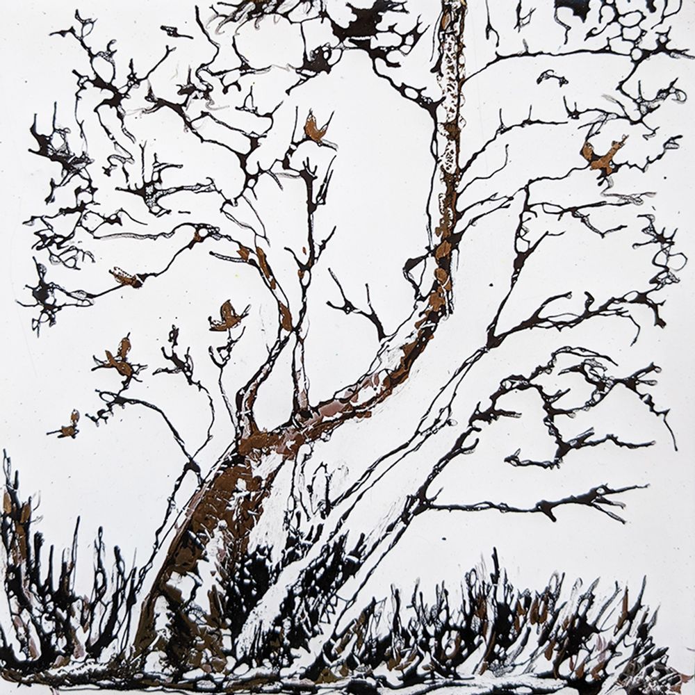 Tableaux - Tableau - ARBRE - ANNE DE LA FORGE - ÉMAILLEUR D'ART
