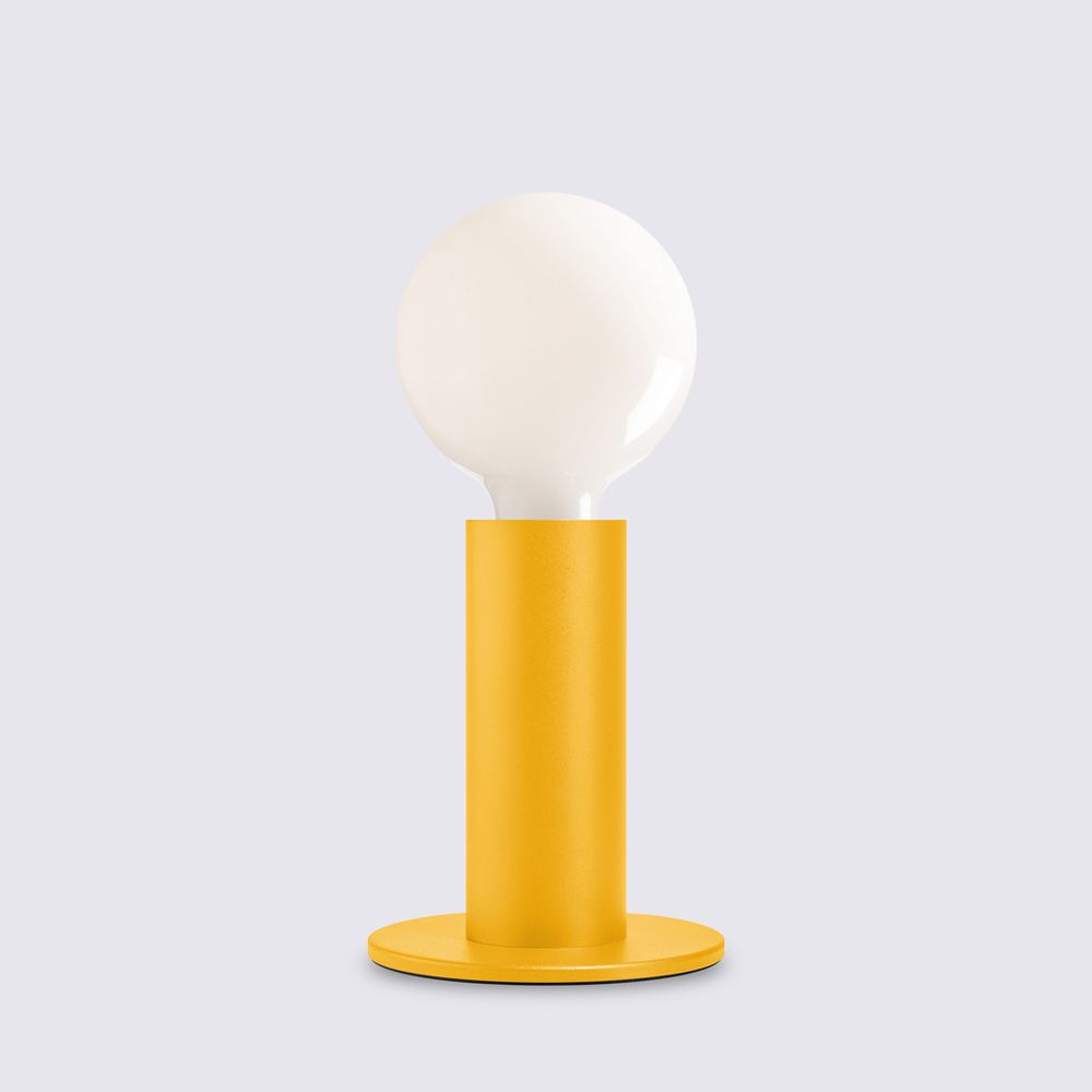 Table lamps - SOL Lamp Mango Yellow Opaque - EDGAR